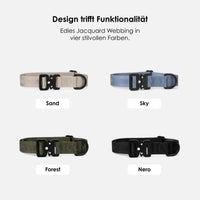 william-walker-jacquard-hundehalsband-sand-beige image 5