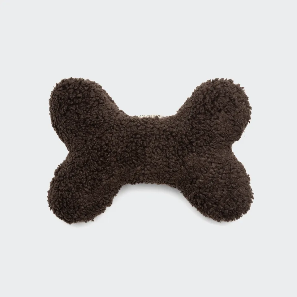 cloud7-love-bone-pl-sch-hundespielzeug-brown image 1