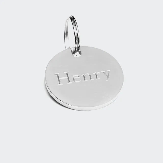 cloud7-tivoli-hundemarke-silber-beidseitig-gravierbar image 1