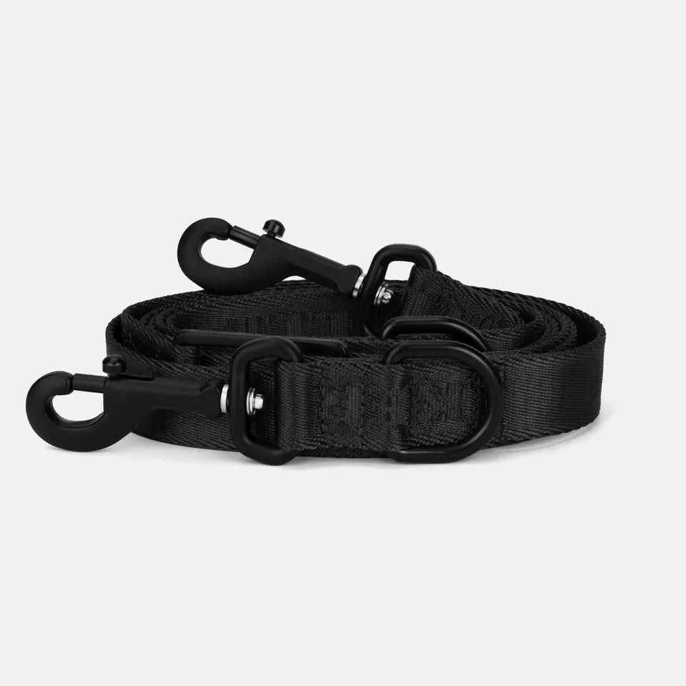 william-walker-apex-jacquard-nylon-hundeleine-nero-schwarz image 1