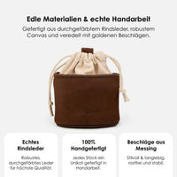 william-walker-leckerlibeutel-heritage-nubukleder-wasserfest-treat-bag image 2