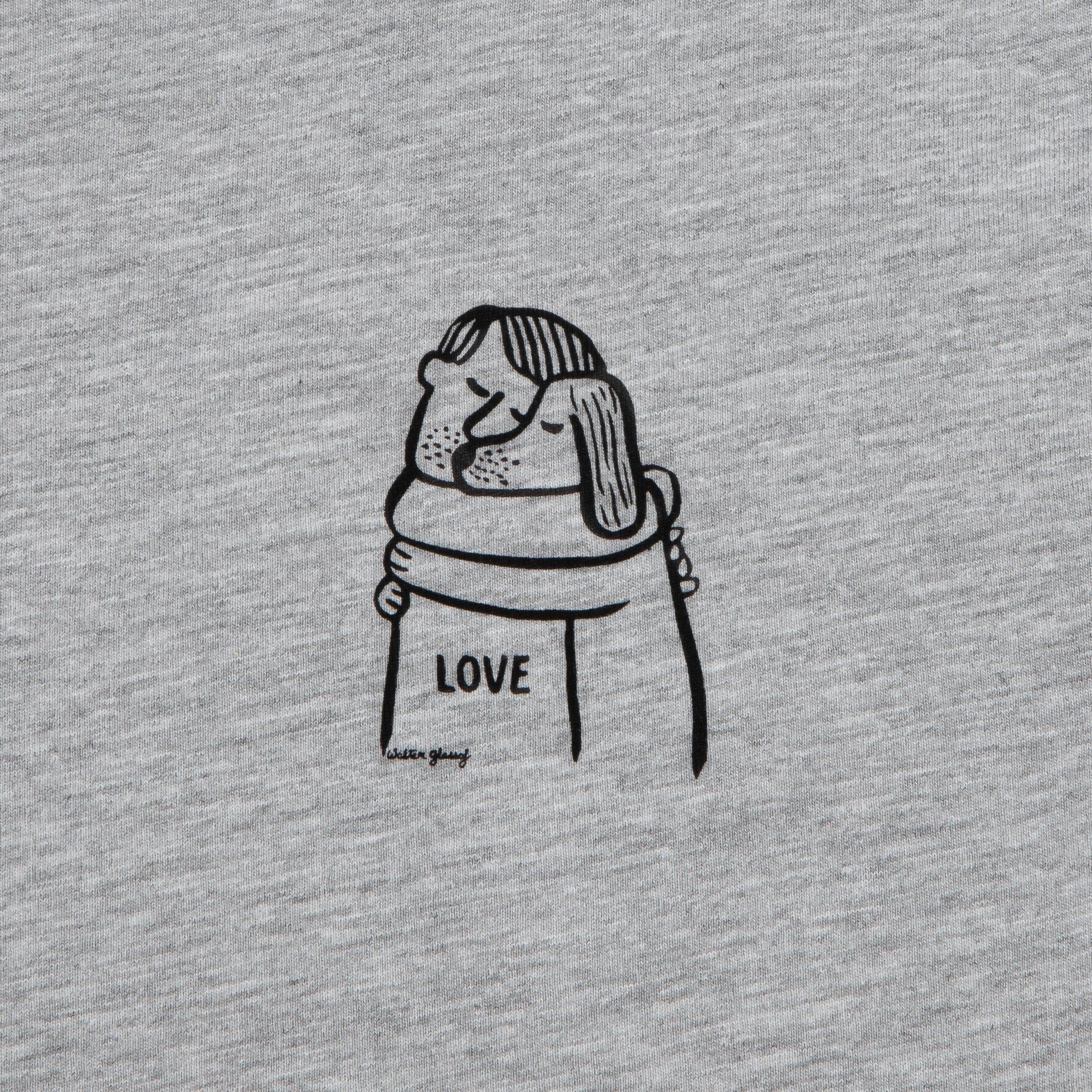 cloud7-resc7ue-t-shirt-love-grey-m-lange image 2