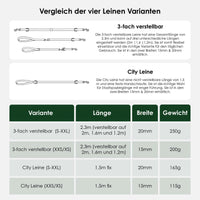 william-walker-premium-walking-set-aus-leder-plain-kollektion-bundle image 4