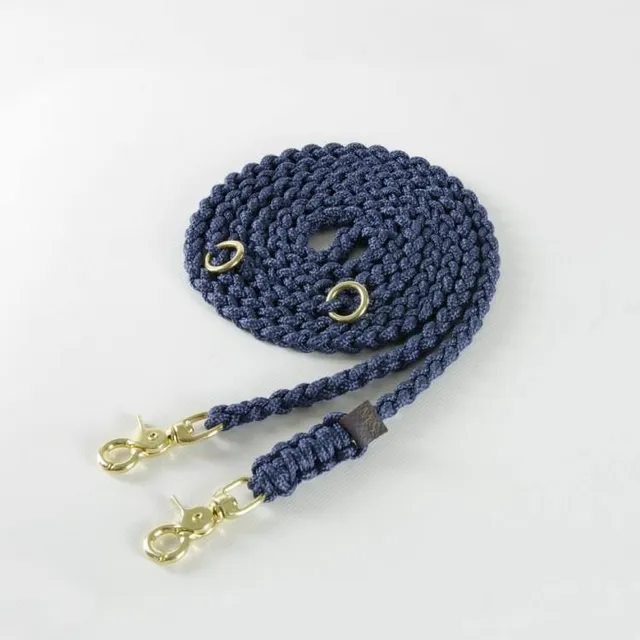 molly-and-stitch-maritime-verstellbare-hundeleine-2-m-navy image 1