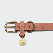 cloud7-tiergarten-hundehalsband-leder-peach image 2