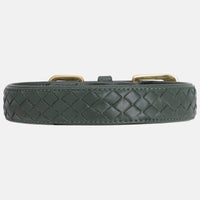 william-walker-leder-hundehalsband-prestige-forest-dunkelgr-n-geflochten image 2