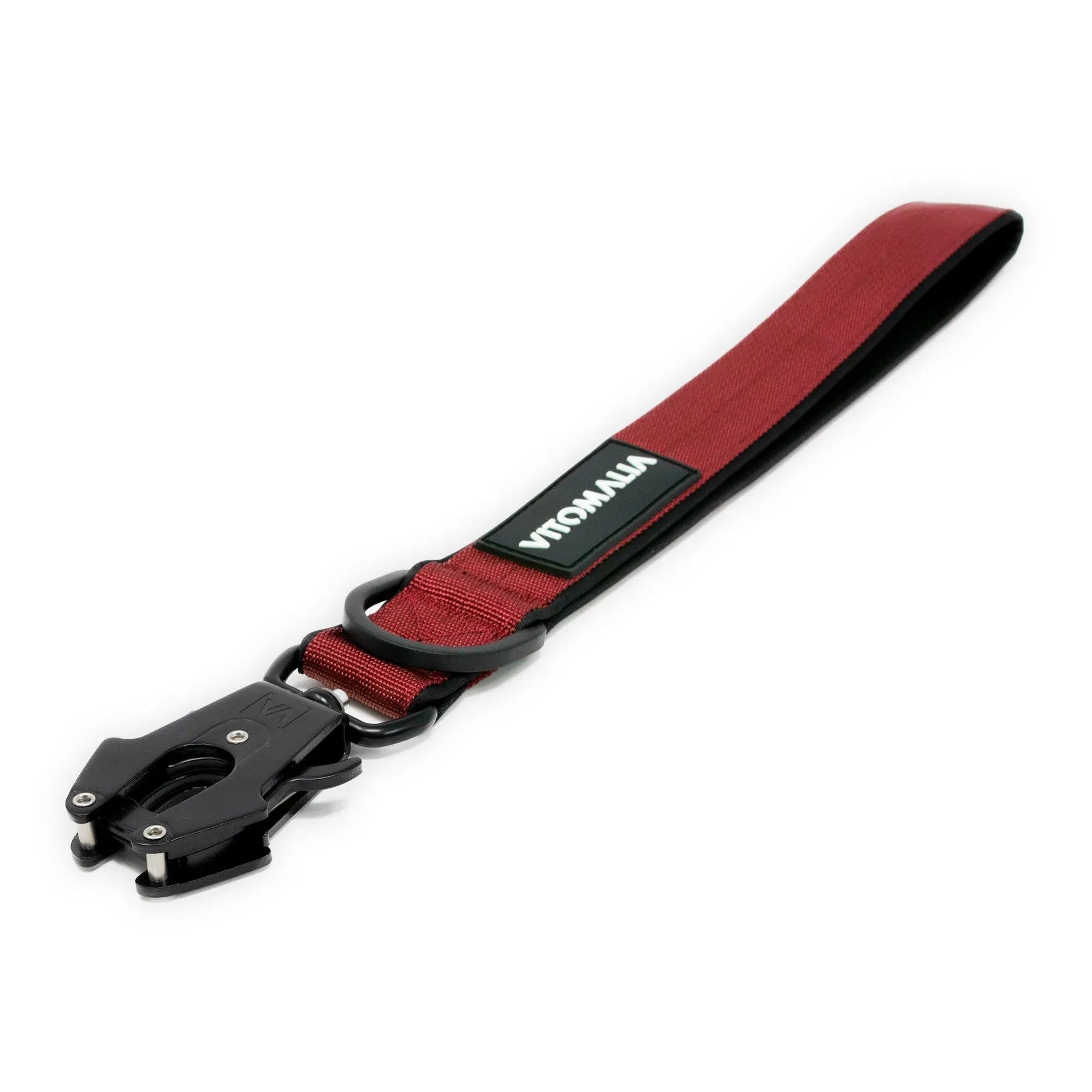 vitomalia-extreme-short-edition-taktischer-kurzf-hrer-bordeaux-mit-froschkarabin image 1