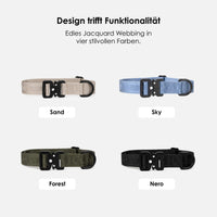 william-walker-jacquard-nylon-hundehalsband-sky-hellblau image 5