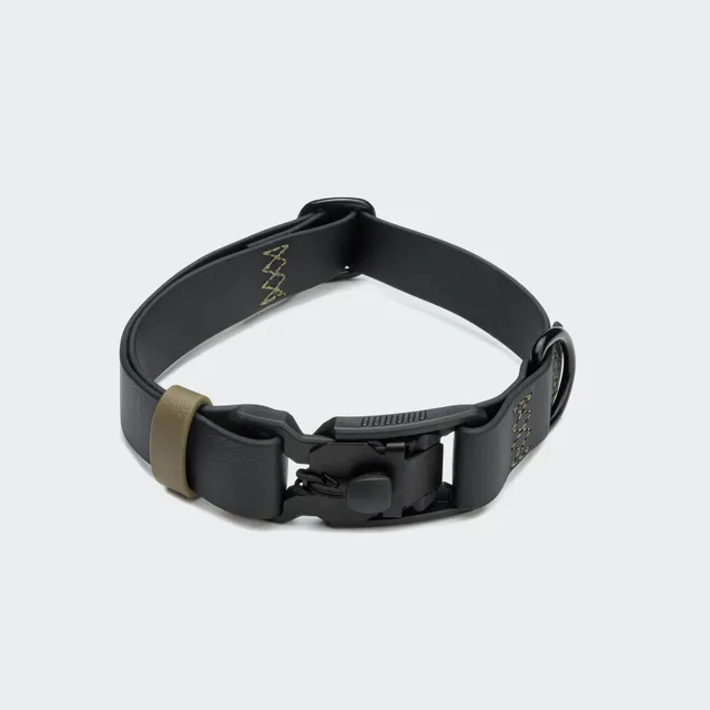 cloud7-hundehalsband-biothane-ipanema-black-olive image 1
