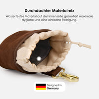 william-walker-leckerlibeutel-heritage-nubukleder-wasserfest-treat-bag image 4