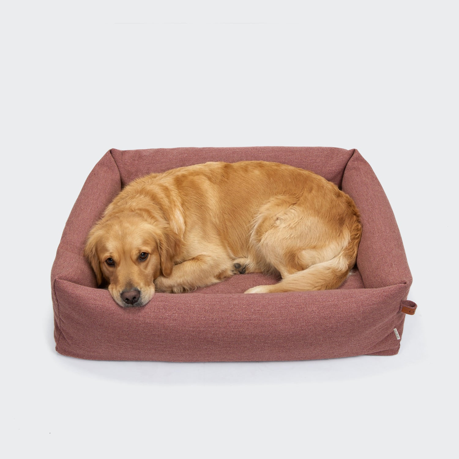 cloud7-sleepy-hundebett-linen-mix-faded-rose-m-lange image 1