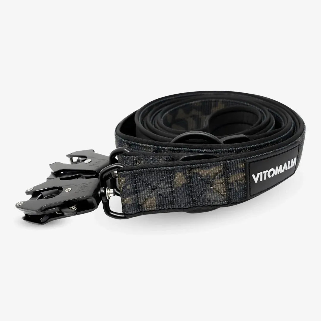 vitomalia-extreme-edition-verstellbare-hundeleine-2-2-m-froschkarabiner-camoufla image 1