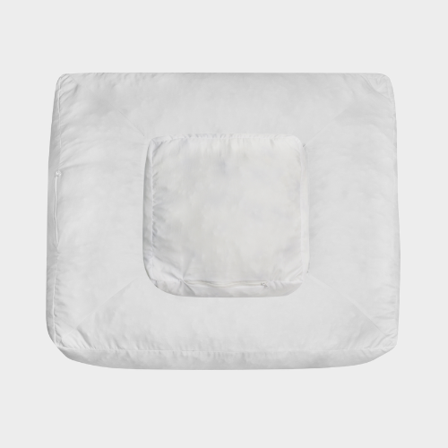 vitomalia-orthopawdic-ergonomisches-hundekissen-quadratisch-repet-linen-anthrazi image 7