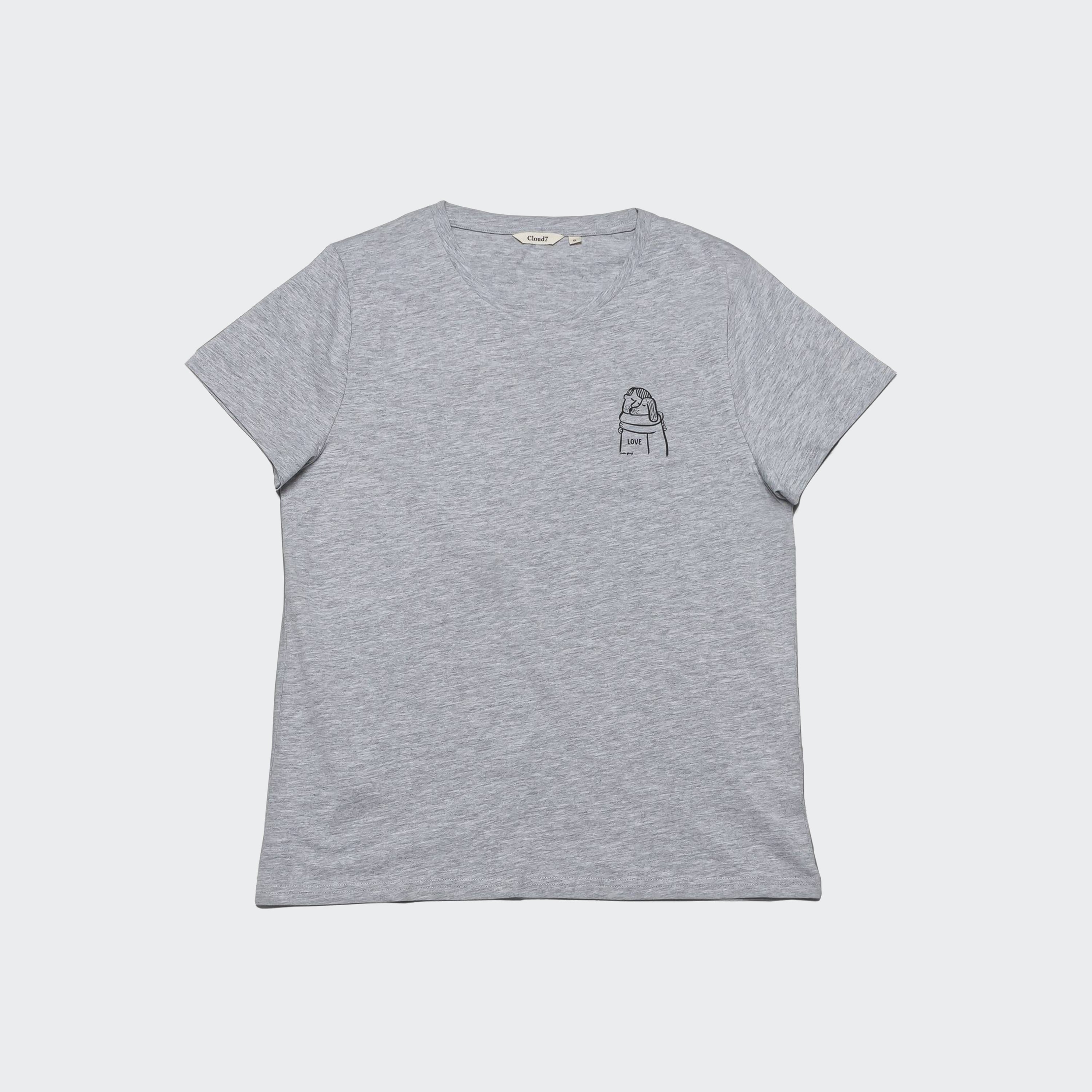 cloud7-resc7ue-t-shirt-love-grey-m-lange image 1