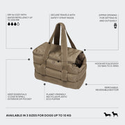 cloud7-montreal-hundetragetasche-sandy-brown-bis-10-kg image 7