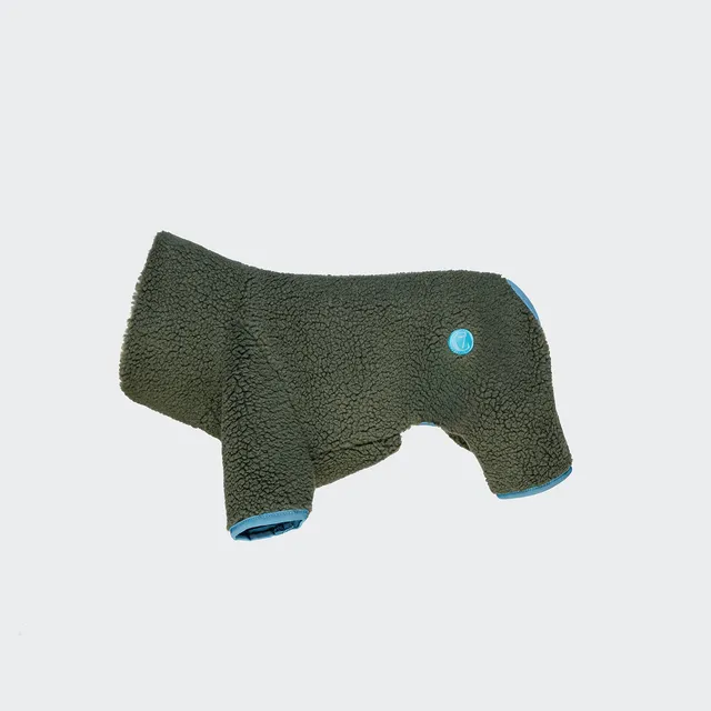 cloud7-cornwall-teddy-hundepullover-olive-franz-sische-bulldogge image 1