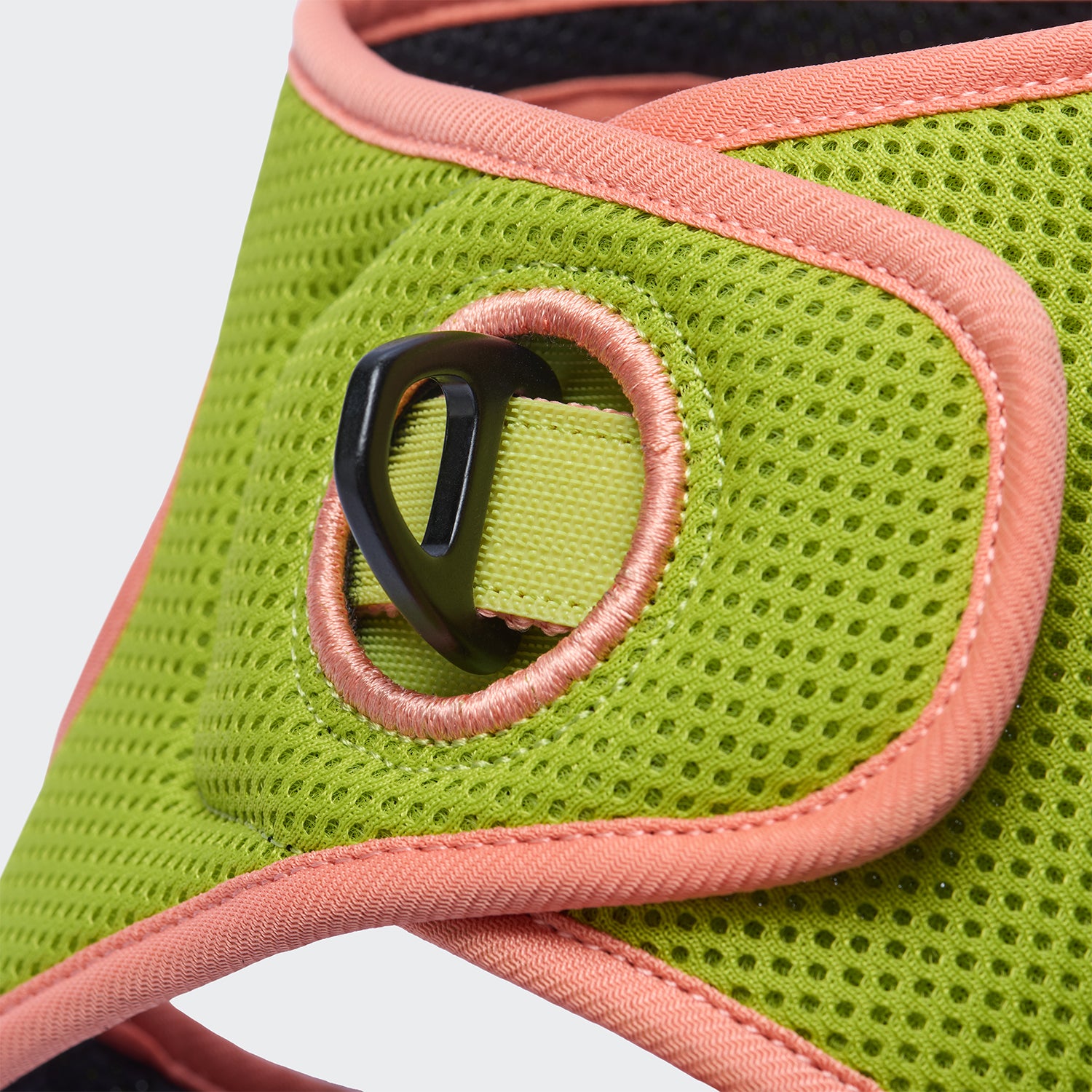 cloud7-v-1-westengeschirr-aktiv-air-mesh-peach-neon-green-f-r-kleine-hunde image 4