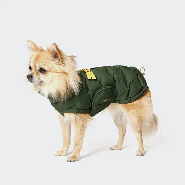 cloud7-alaska-pro-hundemantel-olive image 1