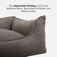 william-walker-orthop-disches-hundebett-plain-rechteckiges-bett-moderne-optik image 4