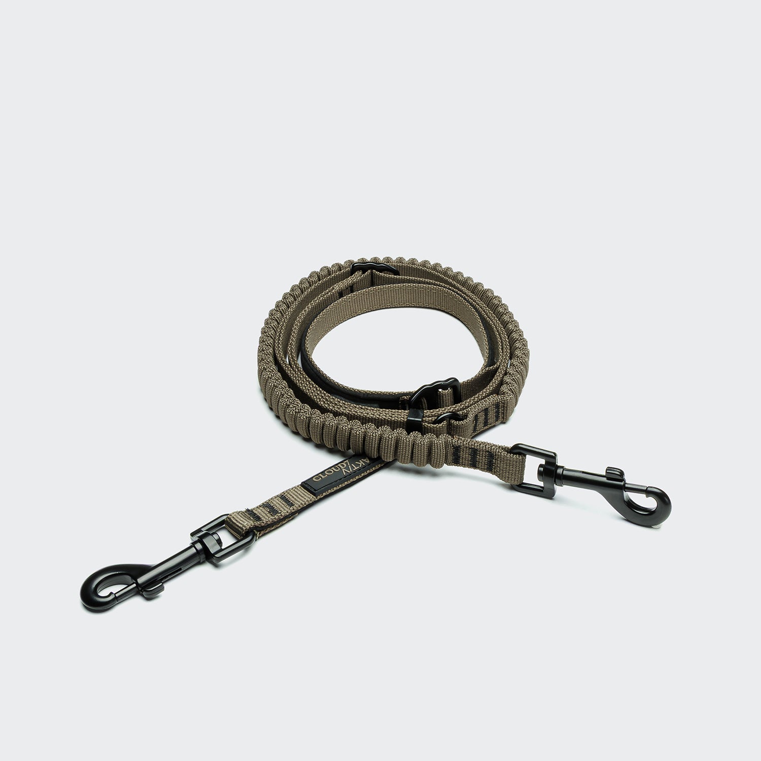 cloud7-aktiv-l-2-jogging-leine-olive-sto-d-mpfung-polyester image 6