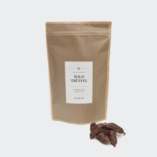 cloud7-hundeleckerli-wildtr-ffel-200g-wild-mit-minze-und-kokos image 1