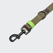 cloud7-ipanema-biothane-hundeleine-2-50-m-olive-neon-green image 3
