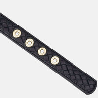 william-walker-leder-hundehalsband-prestige-nero-schwarz-geflochten image 6