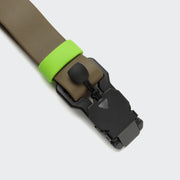 cloud7-ipanema-biothane-hundehalsband-olive-neon-green image 3