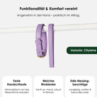 william-walker-leder-hundeleine-lavender-lila image 3