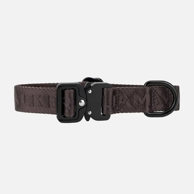 william-walker-jacquard-nylon-hundehalsband-earth-braun image 1