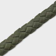 cloud7-ravello-moss-hundehalsband-nubuk-geflochten image 3