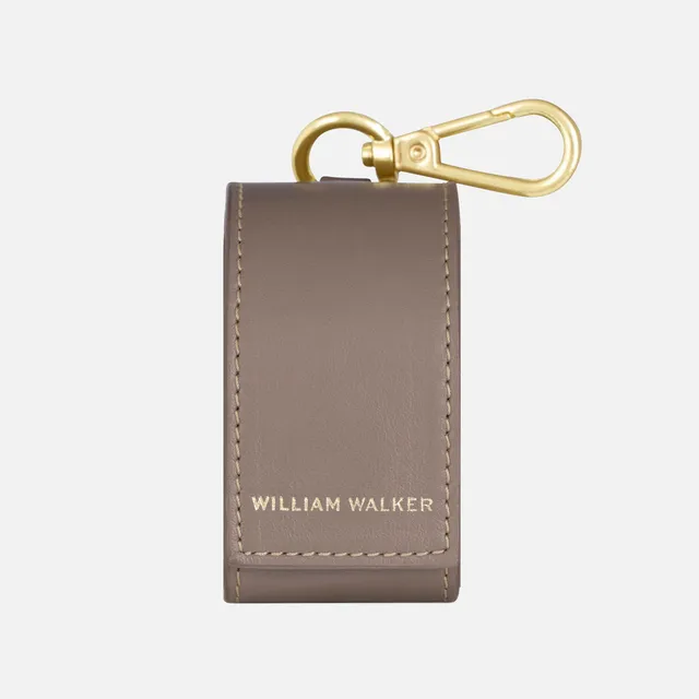 william-walker-kotbeutelspender-pebble-taupe-nappaleder-etui-grau-beige image 1