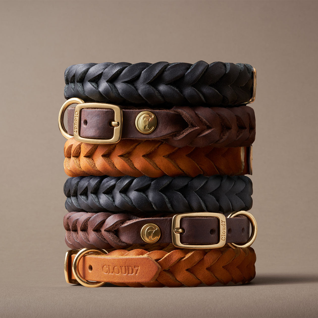 cloud7-central-park-hundehalsband-black-gold image 5
