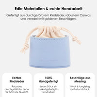 william-walker-leckerlibeutel-sky-hellblau-rindsleder-treat-bag image 2