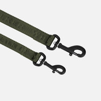 william-walker-jacquard-nylon-hundeleine-forest-dunkelgr-n-3-fach-verstellbar image 3