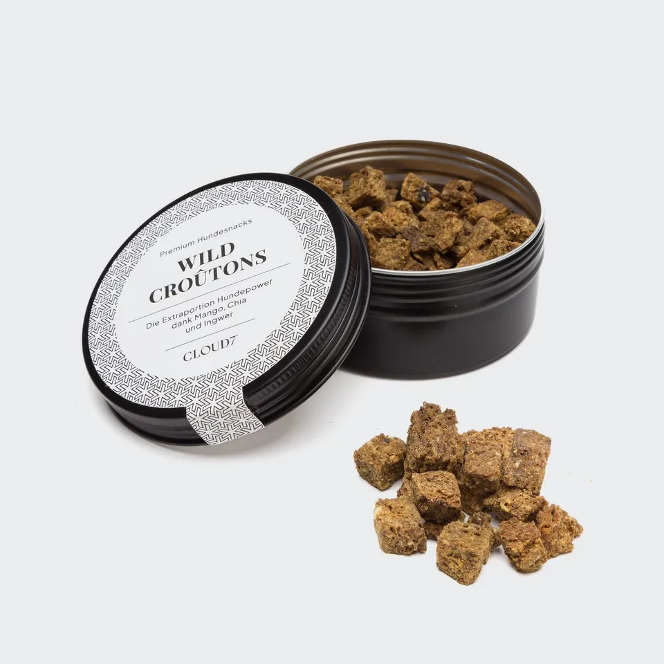 cloud7-annie-dog-treat-venison-croutons-50g-wild-trainingssnack image 1