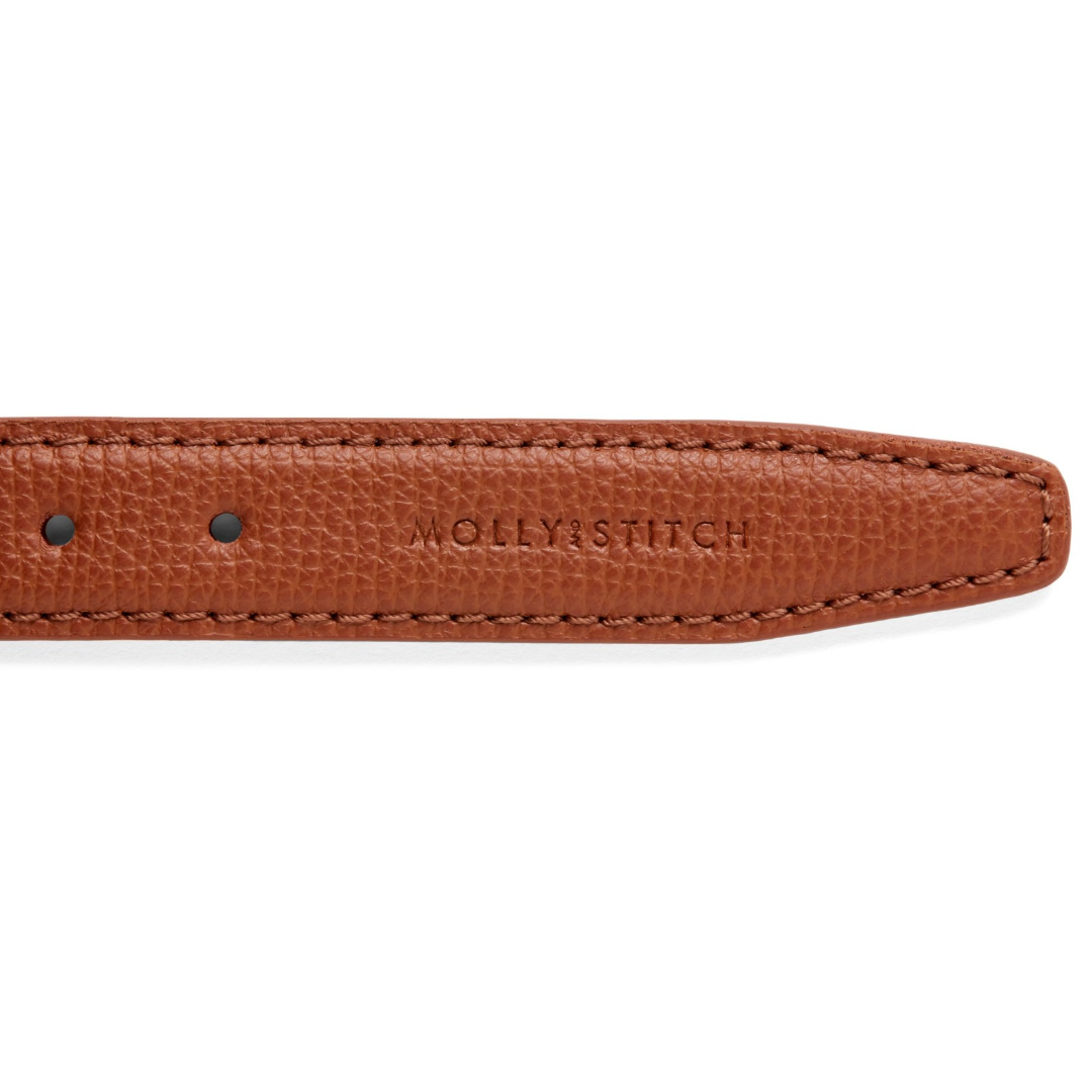 molly-and-stitch-tuscan-hundehalsband-leder-chestnut image 4