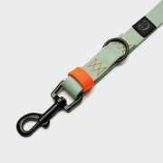cloud7-ipanema-verstellbare-hundeleine-biothane-mint-neon-orange image 3