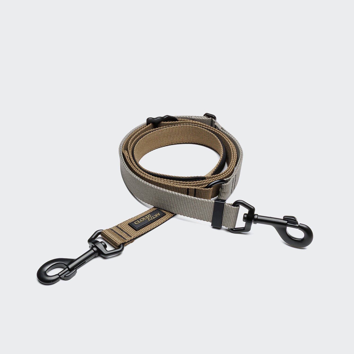 cloud7-l-1-hands-free-leash-aktiv-hundeleine-khaki-grey image 1