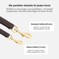 william-walker-earth-leder-hundeleine-braun-f-hrleine-cityleine image 6