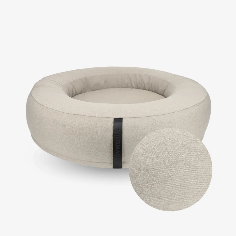 vitomalia-orthopawdic-cover-donut-hundebettbezug-repet-linen-beige image 1