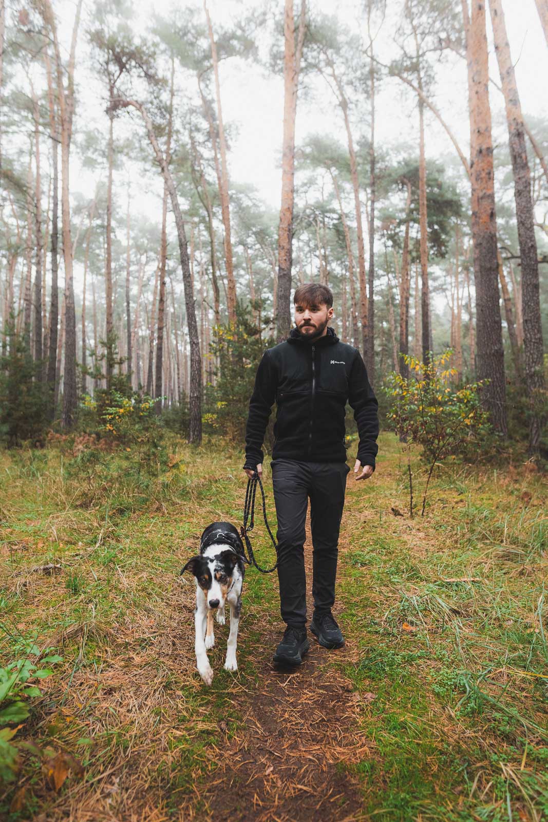 non-stop-dogwear-hoodie-fz-m-herren-fleecejacke-mit-polartec-und-softshell image 3