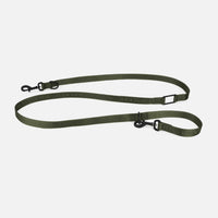 william-walker-jacquard-nylon-hundeleine-forest-dunkelgr-n-3-fach-verstellbar image 4