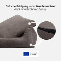 william-walker-orthop-disches-hundebett-plain-rechteckiges-bett-moderne-optik image 7