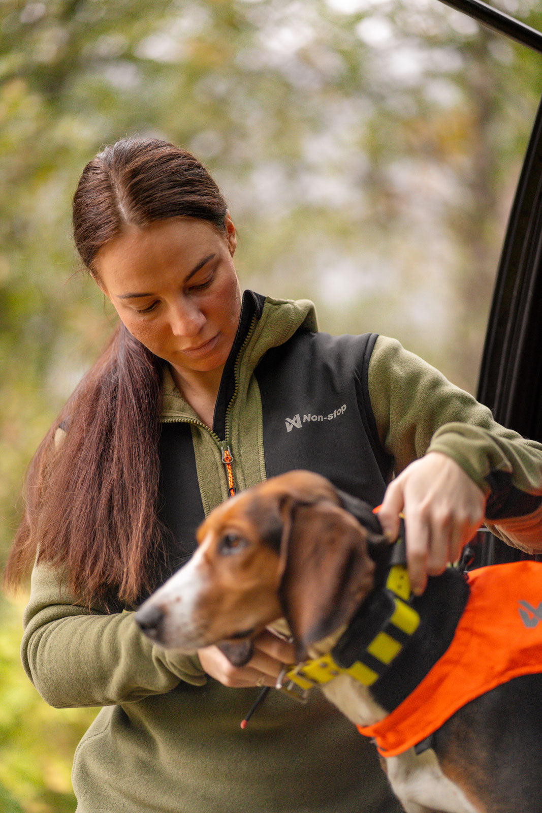non-stop-dogwear-hoodie-hz-women-s-gr-n-polartec-fleece-kapuzenpulli-xs-xl image 2