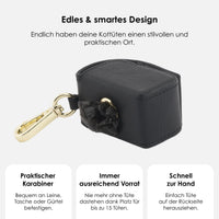 william-walker-kotbeutelspender-noir-leder-etui-schwarz image 2