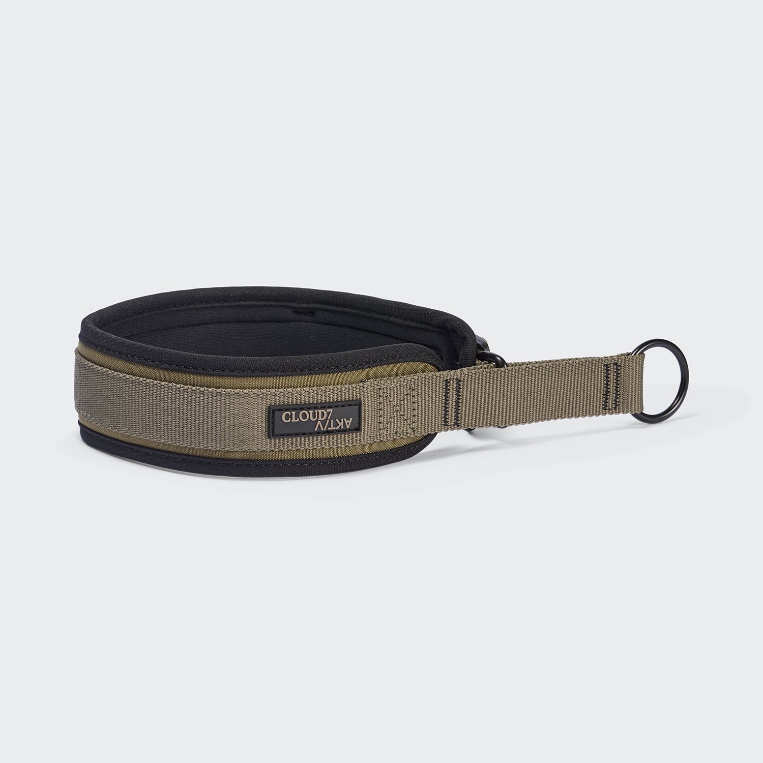 cloud7-c-1-zugstopp-halsband-aktiv-softshell-olive image 1