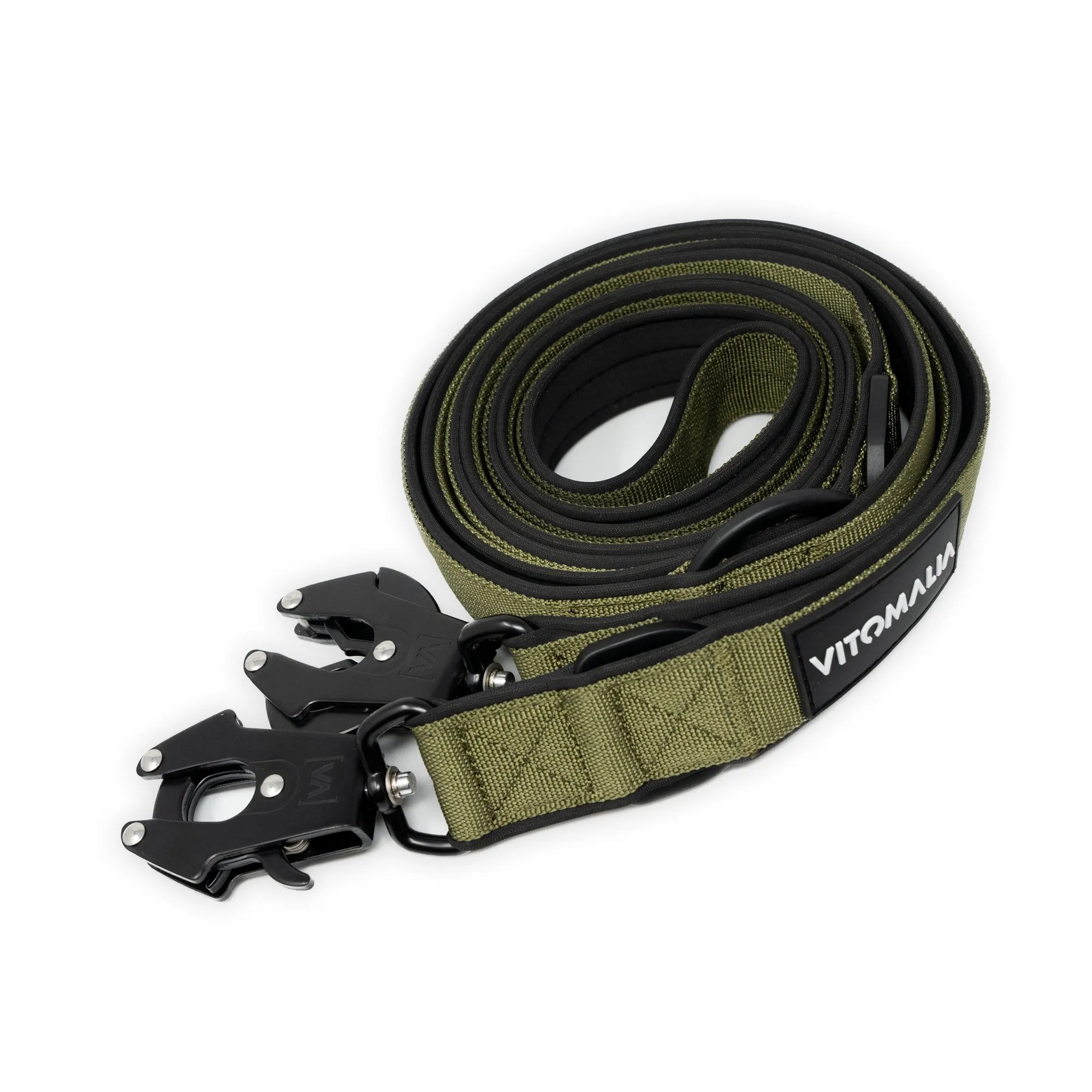 vitomalia-extreme-edition-taktische-hundeleine-2-2-m-dreifach-verstellbar-frosch image 2
