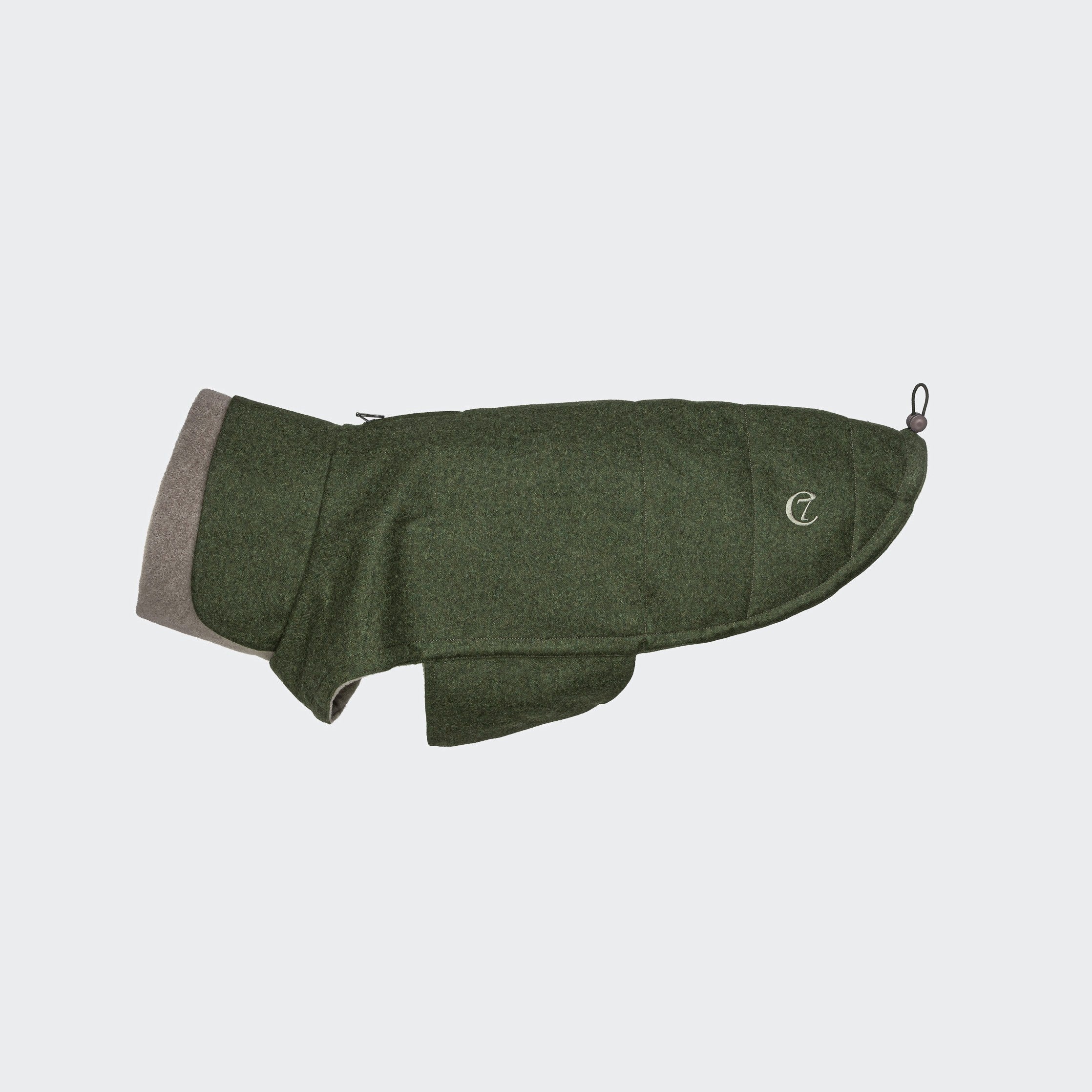 cloud7-brooklyn-hundemantel-flannel-fern-green-12-gr-en image 2