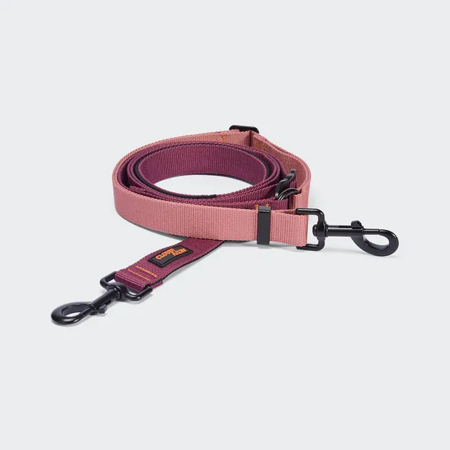 cloud7-aktiv-l-1-hands-free-hundeleine-aubergine-soft-rose image 1